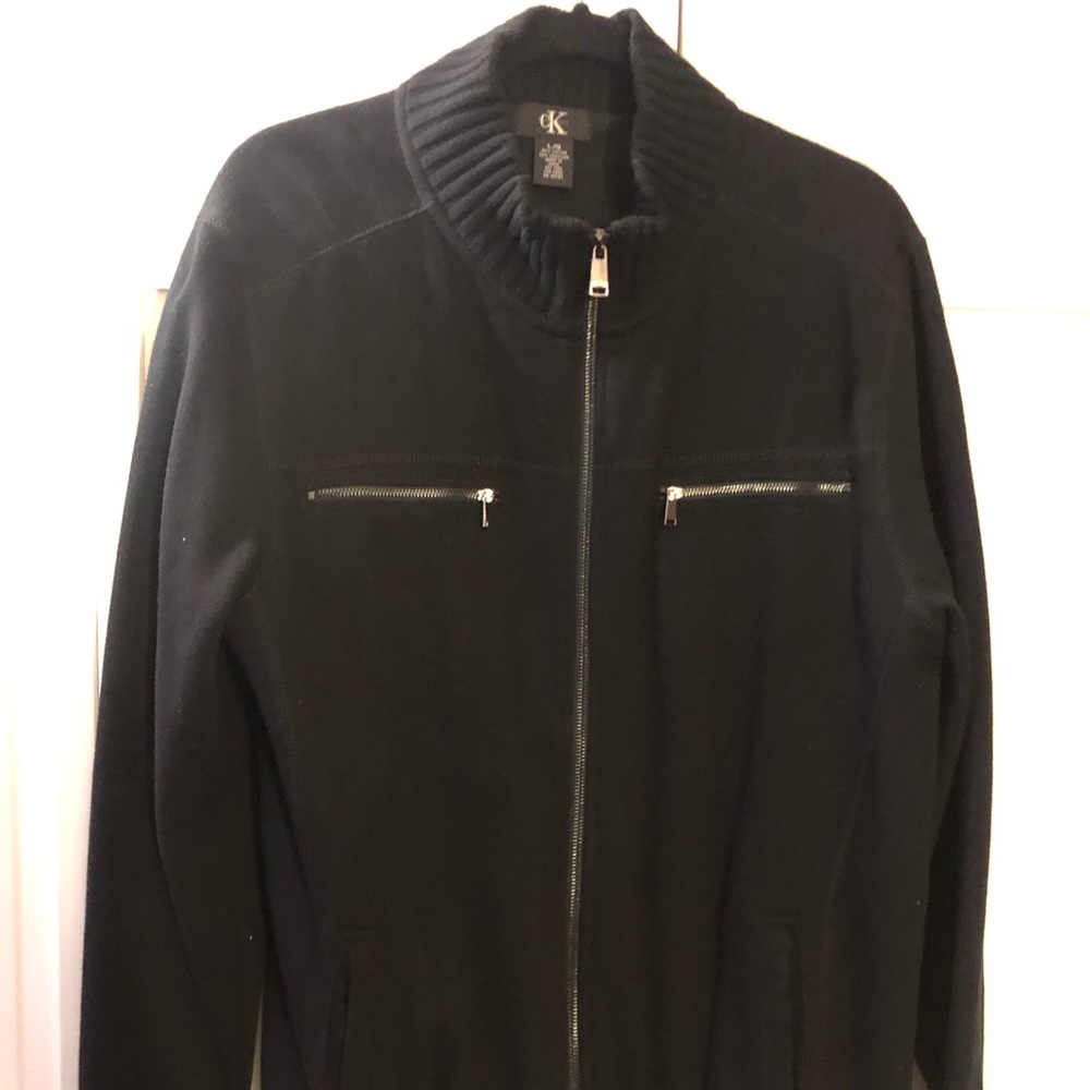 Calvin Klein full zip up sweater jacket
